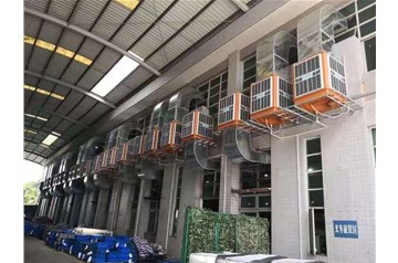 玻璃廠房環(huán)?？照{(diào)降溫案例