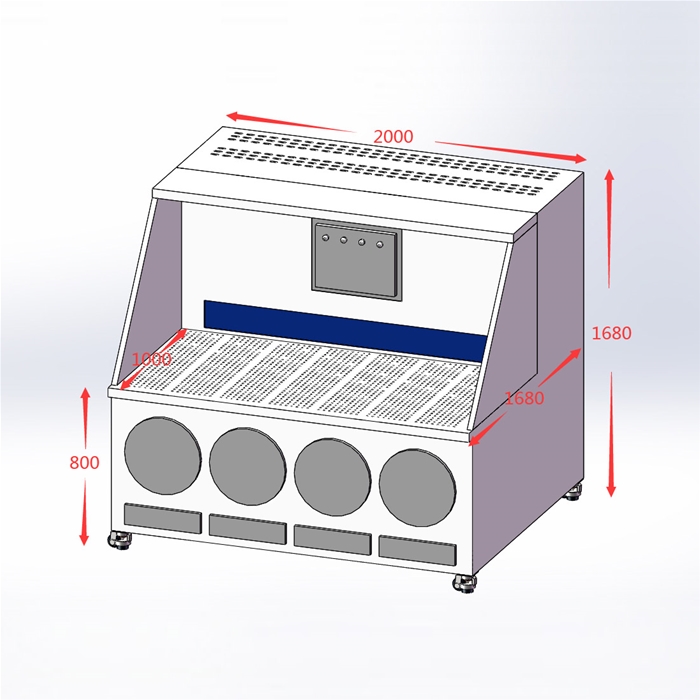 干式打磨臺(tái)KS-DGT2000