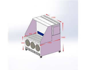 干式打磨臺(tái)KS-DGT1500
